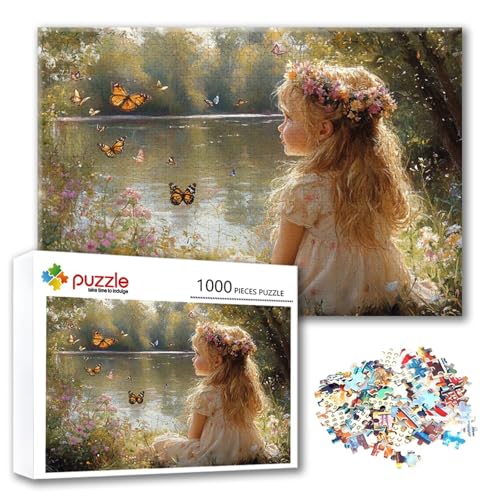 Puzzle Mädchen Puzzle 2000 Teile Schmetterling, Herausforderung Impossible Jigsaw, Erwachsene Wooden Jigsaw, Puzzlespiele für Die Ganze Familie Stressabbau, Geschenk für Frauen Männer 100 x 70 cm T-8 Puzzle Mädchen Puzzle 2000 Teile Schmetterling, Herausforderung Impossible Jigsaw, Erwachsene Wooden Jigsaw, Puzzlespiele für Die Ganze Familie Stressabbau, Geschenk für Frauen Männer 100 x 70 cm T-8 von FeiPride