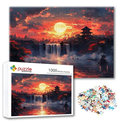 Puzzle Mond Puzzle 2000 Teile Fallen, Herausforderung Impossible Jigsaw, Erwachsene Wooden Jigsaw Spielzeug, Puzzlespiele für Die Ganze Familie Stressabbau, Geschenk für Frauen Männer 100 x 70 cm Y-2 Puzzle Mond Puzzle 2000 Teile Fallen, Herausforderung Impossible Jigsaw, Erwachsene Wooden Jigsaw Spielzeug, Puzzlespiele für Die Ganze Familie Stressabbau, Geschenk für Frauen Männer 100 x 70 cm Y-2 von FeiPride