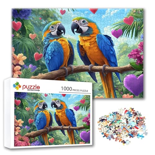 Puzzle Papagei Puzzle 4000 Teile Blume, Herausforderung Impossible Jigsaw, Erwachsene Wooden Jigsaw Spielzeug, Puzzlespiele für Die Ganze Familie Stressabbau, Geschenk für Frauen 140 x 87 cm R-2 Puzzle Papagei Puzzle 4000 Teile Blume, Herausforderung Impossible Jigsaw, Erwachsene Wooden Jigsaw Spielzeug, Puzzlespiele für Die Ganze Familie Stressabbau, Geschenk für Frauen 140 x 87 cm R-2 von FeiPride