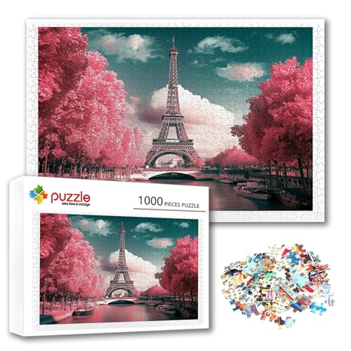 Puzzle Paris Puzzle 500 Teile Turm, Herausforderung Impossible Jigsaw, Erwachsene Wooden Jigsaw Spielzeug, Puzzlespiele für Die Ganze Familie Stressabbau, Geschenk für Frauen Männer 52 x 38 cm F-0 Puzzle Paris Puzzle 500 Teile Turm, Herausforderung Impossible Jigsaw, Erwachsene Wooden Jigsaw Spielzeug, Puzzlespiele für Die Ganze Familie Stressabbau, Geschenk für Frauen Männer 52 x 38 cm F-0 von FeiPride