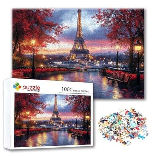 Puzzle Paris Puzzle 500 Teile Turm, Herausforderung Impossible Jigsaw, Erwachsene Wooden Jigsaw Spielzeug, Puzzlespiele für Die Ganze Familie Stressabbau, Geschenk für Frauen Männer 52 x 38 cm X-0 Puzzle Paris Puzzle 500 Teile Turm, Herausforderung Impossible Jigsaw, Erwachsene Wooden Jigsaw Spielzeug, Puzzlespiele für Die Ganze Familie Stressabbau, Geschenk für Frauen Männer 52 x 38 cm X-0 von FeiPride