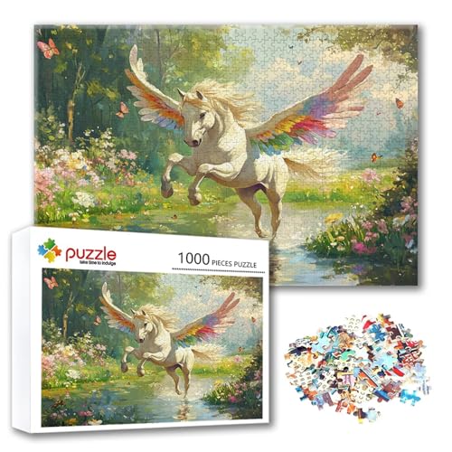 Puzzle Pferd Puzzle 3000 Teile Tier, Herausforderung Impossible Jigsaw, Erwachsene Wooden Jigsaw Spielzeug, Puzzlespiele für Die Ganze Familie Stressabbau, Geschenk für Frauen Männer 122 x 80 cm B-1 Puzzle Pferd Puzzle 3000 Teile Tier, Herausforderung Impossible Jigsaw, Erwachsene Wooden Jigsaw Spielzeug, Puzzlespiele für Die Ganze Familie Stressabbau, Geschenk für Frauen Männer 122 x 80 cm B-1 von FeiPride