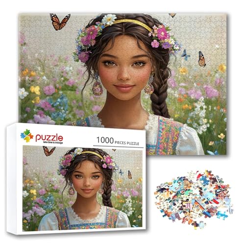 Puzzle Schmetterling Puzzle 3000 Teile Frau, Herausforderung Impossible Jigsaw, Erwachsene Wooden Jigsaw, Puzzlespiele für Die Ganze Familie Stressabbau, Geschenk für Frauen Männer 122 x 80 cm L-3 Puzzle Schmetterling Puzzle 3000 Teile Frau, Herausforderung Impossible Jigsaw, Erwachsene Wooden Jigsaw, Puzzlespiele für Die Ganze Familie Stressabbau, Geschenk für Frauen Männer 122 x 80 cm L-3 von FeiPride