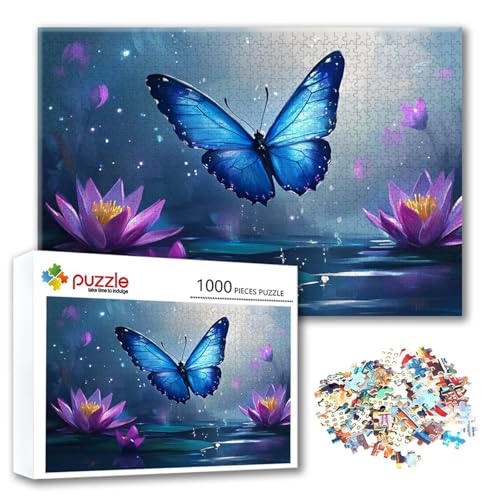 Puzzle Schmetterling Puzzle 4000 Teile Blume, Herausforderung Impossible Jigsaw, Erwachsene Wooden Jigsaw, Puzzlespiele für Die Ganze Familie Stressabbau, Geschenk für Frauen Männer 140 x 87 cm A-3 Puzzle Schmetterling Puzzle 4000 Teile Blume, Herausforderung Impossible Jigsaw, Erwachsene Wooden Jigsaw, Puzzlespiele für Die Ganze Familie Stressabbau, Geschenk für Frauen Männer 140 x 87 cm A-3 von FeiPride
