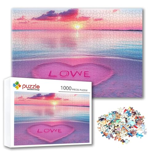 Puzzle Sonnenuntergang Puzzle 2000 Teile Strand, Herausforderung Impossible Jigsaw, Erwachsene Wooden Jigsaw, Puzzlespiele für Die Ganze Familie Stressabbau, Geschenk für Frauen Männer 100 x 70 cm T-4 Puzzle Sonnenuntergang Puzzle 2000 Teile Strand, Herausforderung Impossible Jigsaw, Erwachsene Wooden Jigsaw, Puzzlespiele für Die Ganze Familie Stressabbau, Geschenk für Frauen Männer 100 x 70 cm T-4 von FeiPride