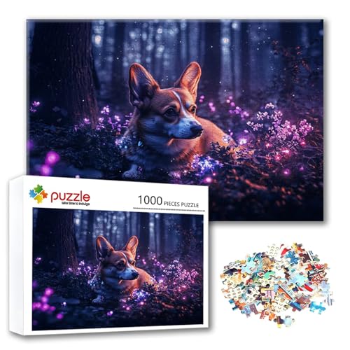 Puzzle Tier Puzzle 1000 Teile Hund, Herausforderung Impossible Jigsaw, Erwachsene Wooden Jigsaw Spielzeug, Puzzlespiele für Die Ganze Familie Stressabbau, Geschenk für Frauen Männer 75 x 50 cm V-0 Puzzle Tier Puzzle 1000 Teile Hund, Herausforderung Impossible Jigsaw, Erwachsene Wooden Jigsaw Spielzeug, Puzzlespiele für Die Ganze Familie Stressabbau, Geschenk für Frauen Männer 75 x 50 cm V-0 von FeiPride