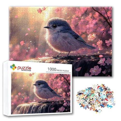Puzzle Tier Puzzle 2000 Teile Blume, Herausforderung Impossible Jigsaw, Erwachsene Wooden Jigsaw Spielzeug, Puzzlespiele für Die Ganze Familie Stressabbau, Geschenk für Frauen Männer 100 x 70 cm D-2 von FeiPride