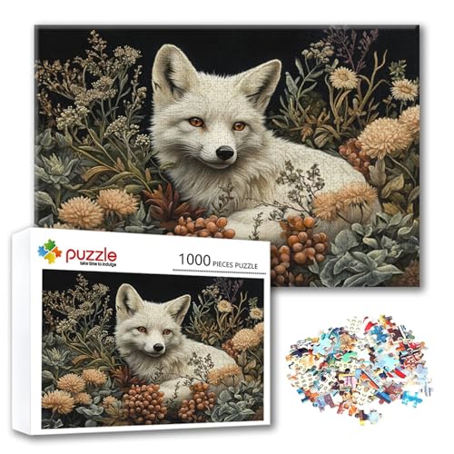 Puzzle Tier Puzzle 300 Teile Füchse, Herausforderung Impossible Jigsaw, Erwachsene Wooden Jigsaw Spielzeug, Puzzlespiele für Die Ganze Familie Stressabbau, Geschenk für Frauen Männer 40 x 28 cm Y-9 Puzzle Tier Puzzle 300 Teile Füchse, Herausforderung Impossible Jigsaw, Erwachsene Wooden Jigsaw Spielzeug, Puzzlespiele für Die Ganze Familie Stressabbau, Geschenk für Frauen Männer 40 x 28 cm Y-9 von FeiPride
