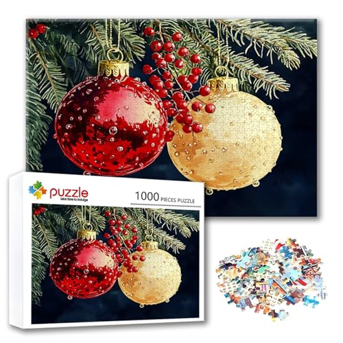 Puzzle Weihnachten Puzzle 4000 Teile Landschaft, Herausforderung Impossible Jigsaw, Erwachsene Wooden Jigsaw, Puzzlespiele für Die Ganze Familie Stressabbau, Geschenk für Frauen Männer 140 x 87 cm J-0 von FeiPride