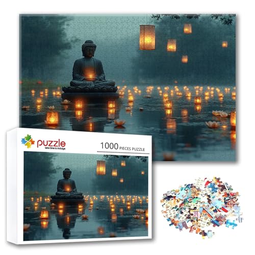 Puzzle Zen Puzzle 1000 Teile Landschaft, Herausforderung Impossible Jigsaw, Erwachsene Wooden Jigsaw Spielzeug, Puzzlespiele für Die Ganze Familie Stressabbau, Geschenk für Frauen 75 x 50 cm G-0 Puzzle Zen Puzzle 1000 Teile Landschaft, Herausforderung Impossible Jigsaw, Erwachsene Wooden Jigsaw Spielzeug, Puzzlespiele für Die Ganze Familie Stressabbau, Geschenk für Frauen 75 x 50 cm G-0 von FeiPride