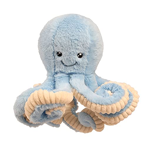 FeiWen Krake Plüschtier Stofftier Geschenk Elastischer Tentakel Inneneinrichtung (Blau, 60cm) von FeiWen