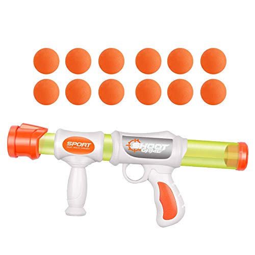 FeiWen Luftpumpen Schießpistole Blaster Gewehr Soft Bullet Gun Kommt mit 8 Schaumkugeln Und 5 Flaschenziele FeiWen Luftpumpen Schießpistole Blaster Gewehr Soft Bullet Gun Kommt mit 8 Schaumkugeln Und 5 Flaschenziele von FeiWen