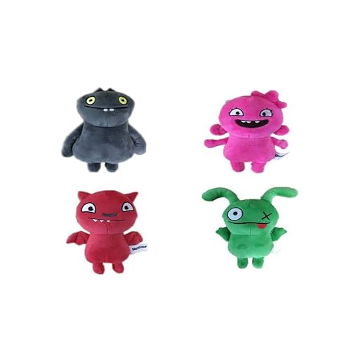 Feidiao Ugly doll Stofftier Kuscheltier Plüsch Figur Plüschtier Ugly doll Partydekoration 4pcs von Feidiao