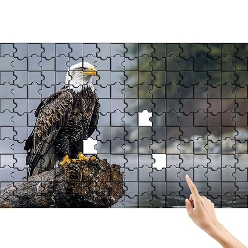 Adler Puzzle 140 Teile Erwachsene, Tier Klassische Puzzles Bastelset Erwachsene, Buntes und Lustiges Lernspiele Set, Herausforderung Spielzeug mit Box für Home Wall Decor, Geschenke für Männer F-5 Adler Puzzle 140 Teile Erwachsene, Tier Klassische Puzzles Bastelset Erwachsene, Buntes und Lustiges Lernspiele Set, Herausforderung Spielzeug mit Box für Home Wall Decor, Geschenke für Männer F-5 von Feionnug