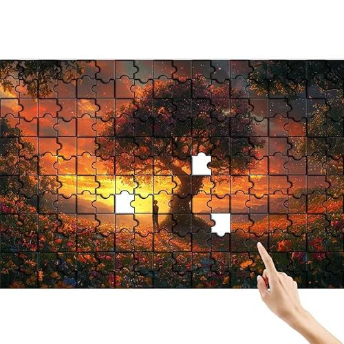 Baum Puzzle 1000 Teile Erwachsene, Sonnenuntergang Klassische Puzzles Bastelset Erwachsene, Buntes Lustiges Lernspiele, Herausforderung Spielzeug mit Box für Home Wall Decor Geschenke für Männer W-5 Baum Puzzle 1000 Teile Erwachsene, Sonnenuntergang Klassische Puzzles Bastelset Erwachsene, Buntes Lustiges Lernspiele, Herausforderung Spielzeug mit Box für Home Wall Decor Geschenke für Männer W-5 von Feionnug