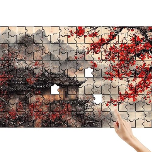 Baum Puzzle 140 Teile Erwachsene, Berg Klassische Puzzles Bastelset Erwachsene, Buntes und Lustiges Lernspiele Set, Herausforderung Spielzeug mit Box für Home Wall Decor, Geschenke für Männer S-9 Baum Puzzle 140 Teile Erwachsene, Berg Klassische Puzzles Bastelset Erwachsene, Buntes und Lustiges Lernspiele Set, Herausforderung Spielzeug mit Box für Home Wall Decor, Geschenke für Männer S-9 von Feionnug