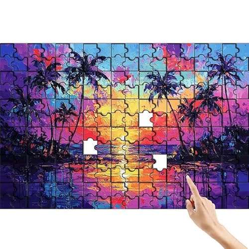 Baum Puzzle 90 Teile Erwachsene, Sonnenuntergang Klassische Puzzles Bastelset Erwachsene, Buntes und Lustiges Lernspiele, Herausforderung Spielzeug mit Box für Home Wall Decor Geschenke für Männer J-4 Baum Puzzle 90 Teile Erwachsene, Sonnenuntergang Klassische Puzzles Bastelset Erwachsene, Buntes und Lustiges Lernspiele, Herausforderung Spielzeug mit Box für Home Wall Decor Geschenke für Männer J-4 von Feionnug
