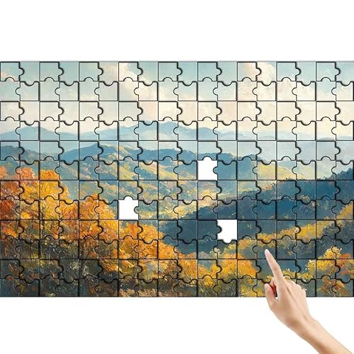 Berg Puzzle 140 Teile Erwachsene, Baum Klassische Puzzles Bastelset Erwachsene, Buntes und Lustiges Lernspiele Set, Herausforderung Spielzeug mit Box für Home Wall Decor, Geschenke für Männer C-7 Berg Puzzle 140 Teile Erwachsene, Baum Klassische Puzzles Bastelset Erwachsene, Buntes und Lustiges Lernspiele Set, Herausforderung Spielzeug mit Box für Home Wall Decor, Geschenke für Männer C-7 von Feionnug