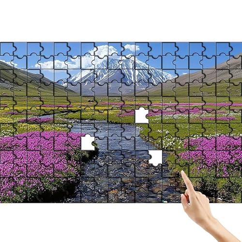 Berg Puzzle 300 Teile Erwachsene, Anlage Klassische Puzzles Bastelset Erwachsene, Buntes und Lustiges Lernspiele Set, Herausforderung Spielzeug mit Box für Home Wall Decor, Geschenke für Männer I-3 von Feionnug