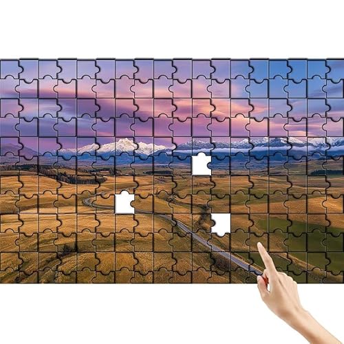 Berg Puzzle 300 Teile Erwachsene, Landschaft Klassische Puzzles Bastelset Erwachsene, Buntes und Lustiges Lernspiele Set, Herausforderung Spielzeug mit Box für Home Wall Decor Geschenke für Männer R-2 von Feionnug