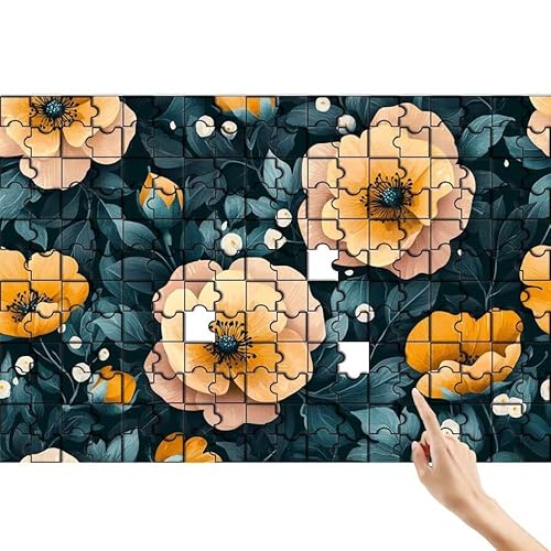 Blume Puzzle 1000 Teile Erwachsene, Anlage Klassische Puzzles Bastelset Erwachsene, Buntes und Lustiges Lernspiele Set, Herausforderung Spielzeug mit Box für Home Wall Decor, Geschenke für Männer V-6 Blume Puzzle 1000 Teile Erwachsene, Anlage Klassische Puzzles Bastelset Erwachsene, Buntes und Lustiges Lernspiele Set, Herausforderung Spielzeug mit Box für Home Wall Decor, Geschenke für Männer V-6 von Feionnug
