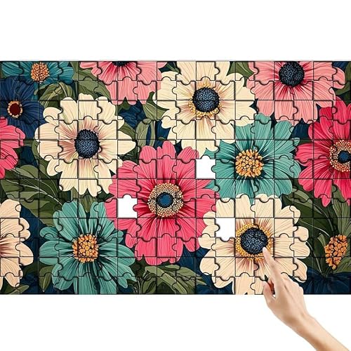 Blume Puzzle 1500 Teile Erwachsene, Anlage Klassische Puzzles Bastelset Erwachsene, Buntes und Lustiges Lernspiele Set, Herausforderung Spielzeug mit Box für Home Wall Decor, Geschenke für Männer D-0 Blume Puzzle 1500 Teile Erwachsene, Anlage Klassische Puzzles Bastelset Erwachsene, Buntes und Lustiges Lernspiele Set, Herausforderung Spielzeug mit Box für Home Wall Decor, Geschenke für Männer D-0 von Feionnug