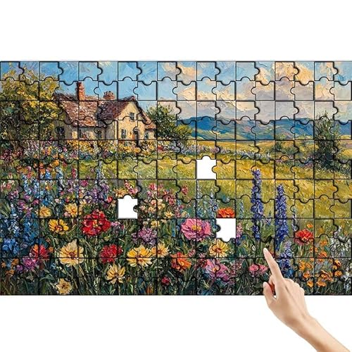 Blume Puzzle 1500 Teile Erwachsene, Landschaft Klassische Puzzles Bastelset Erwachsene, Buntes und Lustiges Lernspiele, Herausforderung Spielzeug mit Box für Home Wall Decor Geschenke für Männer R-7 Blume Puzzle 1500 Teile Erwachsene, Landschaft Klassische Puzzles Bastelset Erwachsene, Buntes und Lustiges Lernspiele, Herausforderung Spielzeug mit Box für Home Wall Decor Geschenke für Männer R-7 von Feionnug