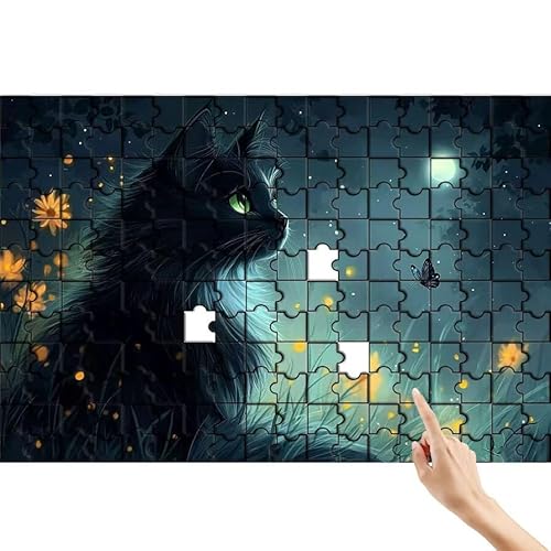 Blume Puzzle 300 Teile Erwachsene, Katze Klassische Puzzles Bastelset Erwachsene, Buntes und Lustiges Lernspiele Set, Herausforderung Spielzeug mit Box für Home Wall Decor, Geschenke für Männer X-8 Blume Puzzle 300 Teile Erwachsene, Katze Klassische Puzzles Bastelset Erwachsene, Buntes und Lustiges Lernspiele Set, Herausforderung Spielzeug mit Box für Home Wall Decor, Geschenke für Männer X-8 von Feionnug