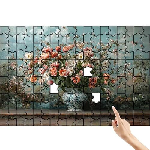 Blume Puzzle 36 Teile Erwachsene, Retro Klassische Puzzles Bastelset Erwachsene, Buntes und Lustiges Lernspiele Set, Herausforderung Spielzeug mit Box für Home Wall Decor, Geschenke für Männer C-7 Blume Puzzle 36 Teile Erwachsene, Retro Klassische Puzzles Bastelset Erwachsene, Buntes und Lustiges Lernspiele Set, Herausforderung Spielzeug mit Box für Home Wall Decor, Geschenke für Männer C-7 von Feionnug