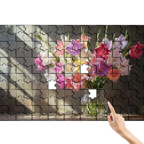 Blume Puzzle 36 Teile Erwachsene, Traum Klassische Puzzles Bastelset Erwachsene, Buntes und Lustiges Lernspiele Set, Herausforderung Spielzeug mit Box für Home Wall Decor, Geschenke für Männer L-6 Blume Puzzle 36 Teile Erwachsene, Traum Klassische Puzzles Bastelset Erwachsene, Buntes und Lustiges Lernspiele Set, Herausforderung Spielzeug mit Box für Home Wall Decor, Geschenke für Männer L-6 von Feionnug
