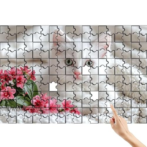 Blume Puzzle 500 Teile Erwachsene, Katze Klassische Puzzles Bastelset Erwachsene, Buntes und Lustiges Lernspiele Set, Herausforderung Spielzeug mit Box für Home Wall Decor, Geschenke für Männer M-9 Blume Puzzle 500 Teile Erwachsene, Katze Klassische Puzzles Bastelset Erwachsene, Buntes und Lustiges Lernspiele Set, Herausforderung Spielzeug mit Box für Home Wall Decor, Geschenke für Männer M-9 von Feionnug