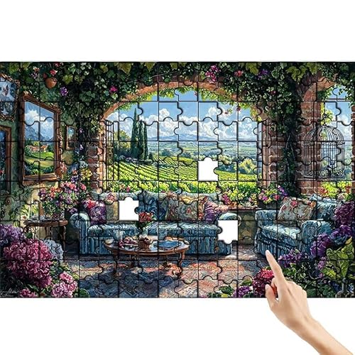 Blume Puzzle 500 Teile Erwachsene, Landschaft Klassische Puzzles Bastelset Erwachsene, Buntes und Lustiges Lernspiele, Herausforderung Spielzeug mit Box für Home Wall Decor Geschenke für Männer V-7 Blume Puzzle 500 Teile Erwachsene, Landschaft Klassische Puzzles Bastelset Erwachsene, Buntes und Lustiges Lernspiele, Herausforderung Spielzeug mit Box für Home Wall Decor Geschenke für Männer V-7 von Feionnug