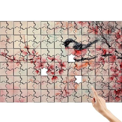 Blume Puzzle 500 Teile Erwachsene, Vogel Klassische Puzzles Bastelset Erwachsene, Buntes und Lustiges Lernspiele Set, Herausforderung Spielzeug mit Box für Home Wall Decor, Geschenke für Männer C-0 Blume Puzzle 500 Teile Erwachsene, Vogel Klassische Puzzles Bastelset Erwachsene, Buntes und Lustiges Lernspiele Set, Herausforderung Spielzeug mit Box für Home Wall Decor, Geschenke für Männer C-0 von Feionnug