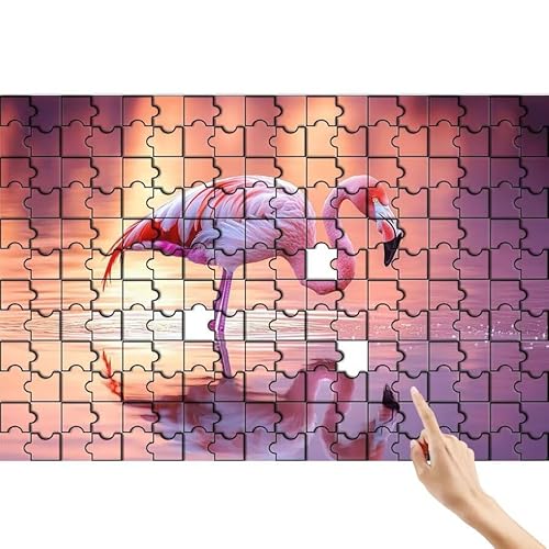 Flamingo Puzzle 500 Teile Erwachsene, See Klassische Puzzles Bastelset Erwachsene, Buntes und Lustiges Lernspiele Set, Herausforderung Spielzeug mit Box für Home Wall Decor, Geschenke für Männer Q-5 Flamingo Puzzle 500 Teile Erwachsene, See Klassische Puzzles Bastelset Erwachsene, Buntes und Lustiges Lernspiele Set, Herausforderung Spielzeug mit Box für Home Wall Decor, Geschenke für Männer Q-5 von Feionnug