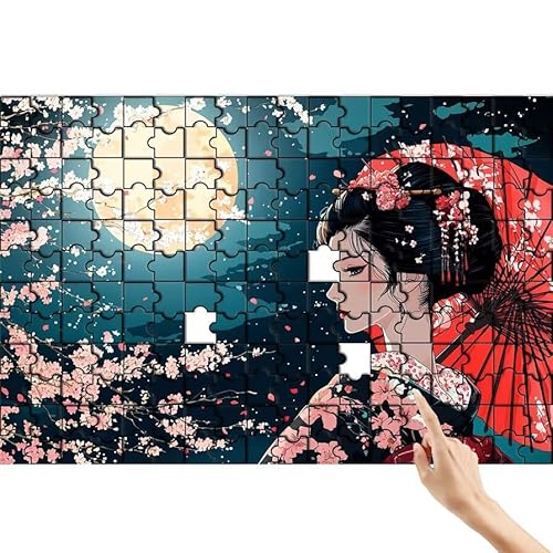 Frau Puzzle 500 Teile Erwachsene, Japan Klassische Puzzles Bastelset Erwachsene, Buntes und Lustiges Lernspiele Set, Herausforderung Spielzeug mit Box für Home Wall Decor, Geschenke für Männer C-1 Frau Puzzle 500 Teile Erwachsene, Japan Klassische Puzzles Bastelset Erwachsene, Buntes und Lustiges Lernspiele Set, Herausforderung Spielzeug mit Box für Home Wall Decor, Geschenke für Männer C-1 von Feionnug