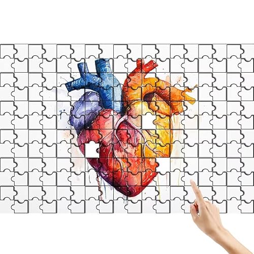 Herz Puzzle 300 Teile Erwachsene, Herz Klassische Puzzles Bastelset Erwachsene, Buntes und Lustiges Lernspiele Set, Herausforderung Spielzeug mit Box für Home Wall Decor, Geschenke für Männer Z-9 Herz Puzzle 300 Teile Erwachsene, Herz Klassische Puzzles Bastelset Erwachsene, Buntes und Lustiges Lernspiele Set, Herausforderung Spielzeug mit Box für Home Wall Decor, Geschenke für Männer Z-9 von Feionnug