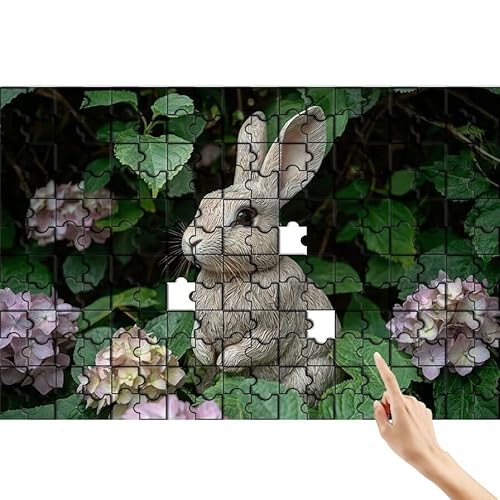 Kaninchen Puzzle 1500 Teile Erwachsene, Blätter Klassische Puzzles Bastelset Erwachsene, Buntes und Lustiges Lernspiele, Herausforderung Spielzeug mit Box für Home Wall Decor Geschenke für Männer C-9 Kaninchen Puzzle 1500 Teile Erwachsene, Blätter Klassische Puzzles Bastelset Erwachsene, Buntes und Lustiges Lernspiele, Herausforderung Spielzeug mit Box für Home Wall Decor Geschenke für Männer C-9 von Feionnug