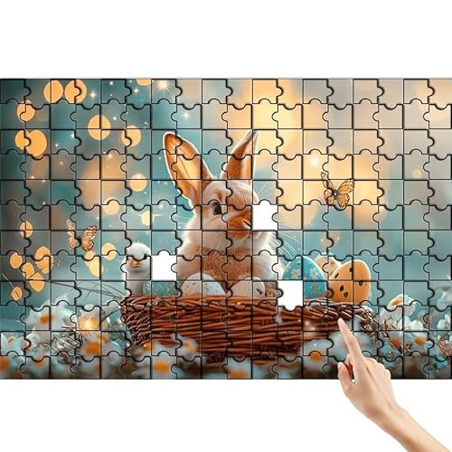 Kaninchen Puzzle 300 Teile Erwachsene, Ostern Klassische Puzzles Bastelset Erwachsene, Buntes und Lustiges Lernspiele, Herausforderung Spielzeug mit Box für Home Wall Decor Geschenke für Männer I-2 Kaninchen Puzzle 300 Teile Erwachsene, Ostern Klassische Puzzles Bastelset Erwachsene, Buntes und Lustiges Lernspiele, Herausforderung Spielzeug mit Box für Home Wall Decor Geschenke für Männer I-2 von Feionnug