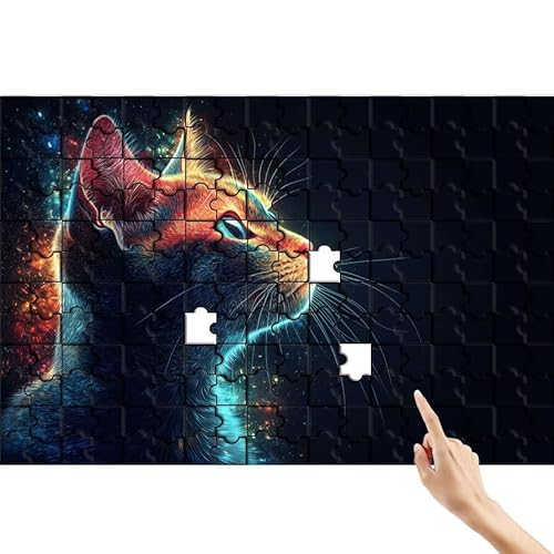 Katze Puzzle 36 Teile Erwachsene, Cool Klassische Puzzles Bastelset Erwachsene, Buntes und Lustiges Lernspiele Set, Herausforderung Spielzeug mit Box für Home Wall Decor, Geschenke für Männer U-4 Katze Puzzle 36 Teile Erwachsene, Cool Klassische Puzzles Bastelset Erwachsene, Buntes und Lustiges Lernspiele Set, Herausforderung Spielzeug mit Box für Home Wall Decor, Geschenke für Männer U-4 von Feionnug