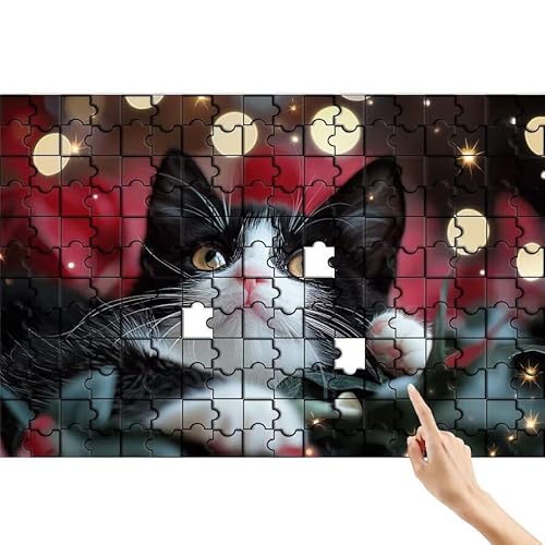 Katze Puzzle 500 Teile Erwachsene, Traum Klassische Puzzles Bastelset Erwachsene, Buntes und Lustiges Lernspiele Set, Herausforderung Spielzeug mit Box für Home Wall Decor, Geschenke für Männer S-4 Katze Puzzle 500 Teile Erwachsene, Traum Klassische Puzzles Bastelset Erwachsene, Buntes und Lustiges Lernspiele Set, Herausforderung Spielzeug mit Box für Home Wall Decor, Geschenke für Männer S-4 von Feionnug