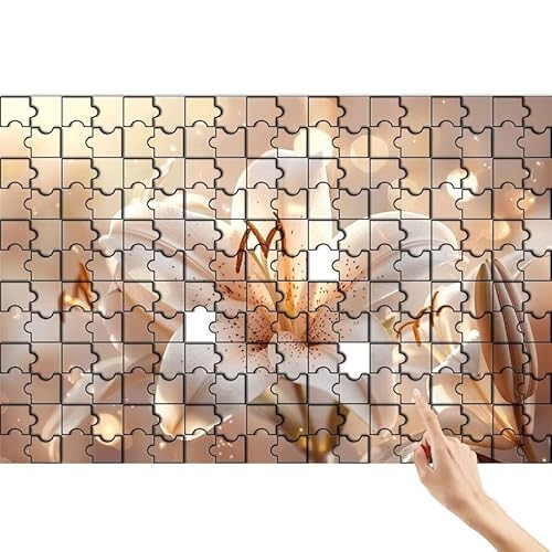 Lilie Puzzle 500 Teile Erwachsene, Blume Klassische Puzzles Bastelset Erwachsene, Buntes und Lustiges Lernspiele Set, Herausforderung Spielzeug mit Box für Home Wall Decor, Geschenke für Männer K-2 Lilie Puzzle 500 Teile Erwachsene, Blume Klassische Puzzles Bastelset Erwachsene, Buntes und Lustiges Lernspiele Set, Herausforderung Spielzeug mit Box für Home Wall Decor, Geschenke für Männer K-2 von Feionnug