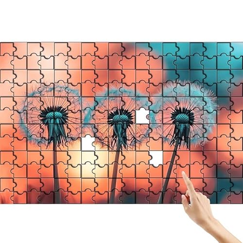 Löwenzahn Puzzle 500 Teile Erwachsene, Anlage Klassische Puzzles Bastelset Erwachsene, Buntes und Lustiges Lernspiele, Herausforderung Spielzeug mit Box für Home Wall Decor Geschenke für Männer F-4 von Feionnug