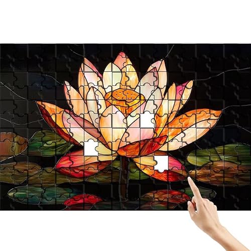 Lotus Puzzle 300 Teile Erwachsene, Abstrakt Klassische Puzzles Bastelset Erwachsene, Buntes und Lustiges Lernspiele Set, Herausforderung Spielzeug mit Box für Home Wall Decor, Geschenke für Männer F-3 Lotus Puzzle 300 Teile Erwachsene, Abstrakt Klassische Puzzles Bastelset Erwachsene, Buntes und Lustiges Lernspiele Set, Herausforderung Spielzeug mit Box für Home Wall Decor, Geschenke für Männer F-3 von Feionnug