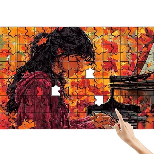 Mädchen Puzzle 36 Teile Erwachsene, Klavier Klassische Puzzles Bastelset Erwachsene, Buntes und Lustiges Lernspiele Set, Herausforderung Spielzeug mit Box für Home Wall Decor, Geschenke für Männer O-5 Mädchen Puzzle 36 Teile Erwachsene, Klavier Klassische Puzzles Bastelset Erwachsene, Buntes und Lustiges Lernspiele Set, Herausforderung Spielzeug mit Box für Home Wall Decor, Geschenke für Männer O-5 von Feionnug
