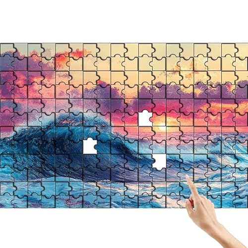 Meer Puzzle 500 Teile Erwachsene, Sonnenuntergang Klassische Puzzles Bastelset Erwachsene, Buntes Lustiges Lernspiele, Herausforderung Spielzeug mit Box für Home Wall Decor Geschenke für Männer W-6 Meer Puzzle 500 Teile Erwachsene, Sonnenuntergang Klassische Puzzles Bastelset Erwachsene, Buntes Lustiges Lernspiele, Herausforderung Spielzeug mit Box für Home Wall Decor Geschenke für Männer W-6 von Feionnug