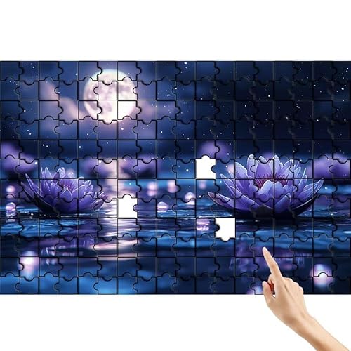 Mond Puzzle 1000 Teile Erwachsene, Blume Klassische Puzzles Bastelset Erwachsene, Buntes und Lustiges Lernspiele Set, Herausforderung Spielzeug mit Box für Home Wall Decor, Geschenke für Männer X-2 Mond Puzzle 1000 Teile Erwachsene, Blume Klassische Puzzles Bastelset Erwachsene, Buntes und Lustiges Lernspiele Set, Herausforderung Spielzeug mit Box für Home Wall Decor, Geschenke für Männer X-2 von Feionnug