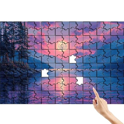 Mond Puzzle 90 Teile Erwachsene, Baum Klassische Puzzles Bastelset Erwachsene, Buntes und Lustiges Lernspiele Set, Herausforderung Spielzeug mit Box für Home Wall Decor, Geschenke für Männer A-2 Mond Puzzle 90 Teile Erwachsene, Baum Klassische Puzzles Bastelset Erwachsene, Buntes und Lustiges Lernspiele Set, Herausforderung Spielzeug mit Box für Home Wall Decor, Geschenke für Männer A-2 von Feionnug