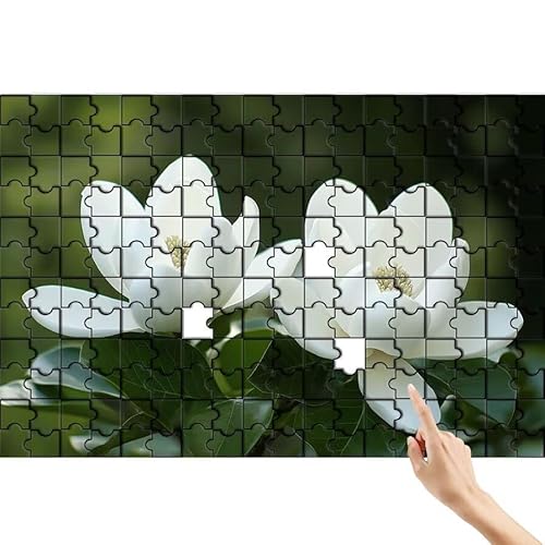 Orchidee Puzzle 1000 Teile Erwachsene, Anlage Klassische Puzzles Bastelset Erwachsene, Buntes und Lustiges Lernspiele, Herausforderung Spielzeug mit Box für Home Wall Decor Geschenke für Männer O-5 von Feionnug