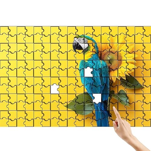 Papagei Puzzle 140 Teile Erwachsene, Sonnenblume Klassische Puzzles Bastelset Erwachsene, Buntes und Lustiges Lernspiele, Herausforderung Spielzeug mit Box für Home Wall Decor Geschenke für Männer Y-9 Papagei Puzzle 140 Teile Erwachsene, Sonnenblume Klassische Puzzles Bastelset Erwachsene, Buntes und Lustiges Lernspiele, Herausforderung Spielzeug mit Box für Home Wall Decor Geschenke für Männer Y-9 von Feionnug