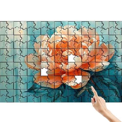 Pfingstrose Puzzle 1500 Teile Erwachsene, Blume Klassische Puzzles Bastelset Erwachsene, Buntes und Lustiges Lernspiele, Herausforderung Spielzeug mit Box für Home Wall Decor Geschenke für Männer J-8 Pfingstrose Puzzle 1500 Teile Erwachsene, Blume Klassische Puzzles Bastelset Erwachsene, Buntes und Lustiges Lernspiele, Herausforderung Spielzeug mit Box für Home Wall Decor Geschenke für Männer J-8 von Feionnug